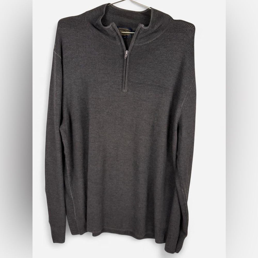 Pendleton Merino Wool men's medium quarter-zip sweater